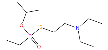 O-Isopropyl S-2-diethylaminoethyl ethylphosphonothiolate